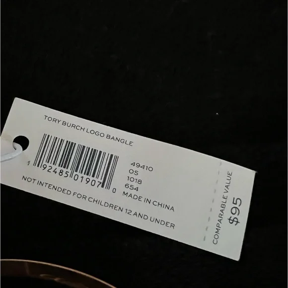 Tory Burch Logo Bangle - Rose Gold - Picture 2 of 6